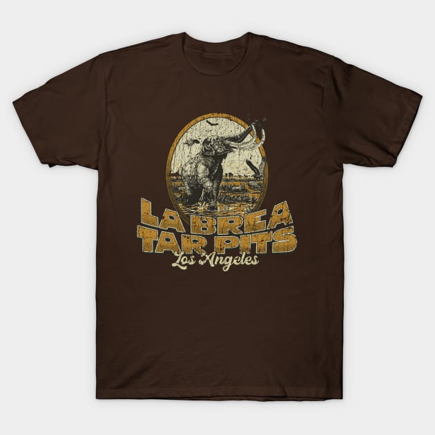 La Brea Tar Pits 1977 T-Shirt by JCD666